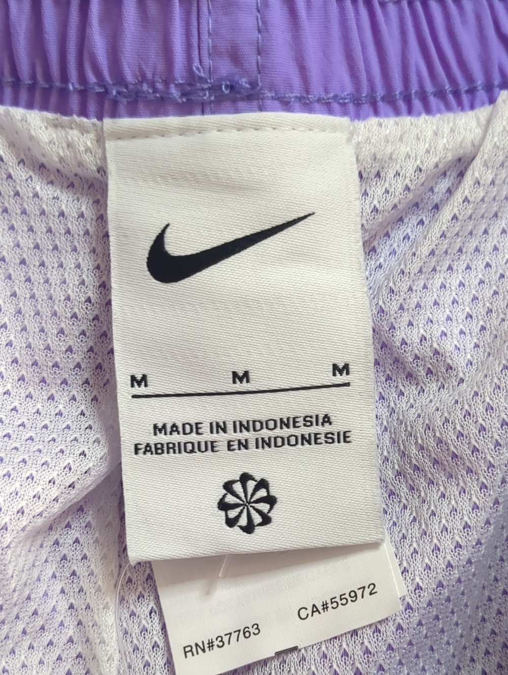 Nike Men's M Move To Zero Lavender Purple Swim Trunks NWT - Picture 3 of 7